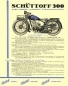 Preview: Schüttoff 200 ccm u. 300 ccm Prospekt ca. 1931