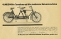 Preview: Baronia Fahrrad Programm 1930er Jahre