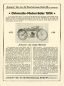 Preview: Orionette motorcycle 3 HP brochure 1924