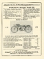 Preview: Orionette Motorrad 3 PS Prospekt 1924