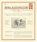 Preview: Ruppe / Bimo Kleinmotoren Prospekt 1920er Jahre