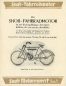 Preview: Snob 1 HP bicycle motor brochure 1921