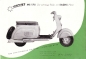 Preview: Venus MS 175 Motorroller Prospekt 1950er Jahre