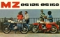 Preview: MZ ES 125 und 150 Prospekt 1963