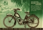 Preview: Wanderer Motorfahrrad und Fahrrad Programm 7.1935