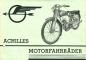 Preview: Achilles Motorfahrräder brochure ca.1939