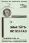 Preview: UT RE Touren 300 ccm brochure 1929