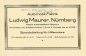 Preview: Maurer bicyclemotor 1 HP brochure 1920s