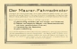 Preview: Maurer bicyclemotor 1 HP brochure 1920s