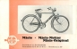 Preview: Miele bicycle and motorcycle brochure 1936