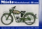 Preview: Miele motorcycle brochure 1937