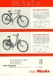 Preview: Miele Fahrrad Prospekt 11.1949