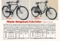 Preview: Miele Fahrrad Prospekt 1938