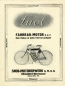 Preview: Snob 1,54 PS Fahrrad-Motor Prospekt 1922