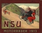 Preview: NSU motorcycle program 1913