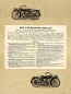 Preview: NSU Motorrad Programm 1922