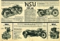 Preview: NSU Motorrad Programm 1930