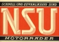 Preview: NSU Motorrad Programm 1931