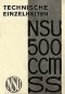 Preview: NSU 500ccm SS brochure 1932