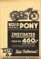 Preview: NSU Pony 200 Prospekt 1935