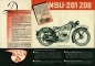 Preview: NSU 201 ZDB Prospekt 1937