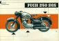 Preview: Puch 250 SGS Prospekt ca. 1955