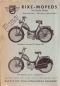 Preview: Rixe Moped Prospekt ca. 1955