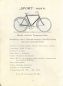 Preview: Sport bicycle program 1909