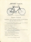 Preview: Sport bicycle program 1909