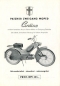 Preview: Patzner Moped Cortina brochure 1950s