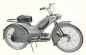 Preview: Patzner Moped Cortina Prospekt 1950er Jahre