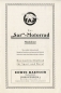Preview: Sar Modell A 27 und B 27 Prospekt 1927