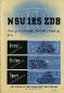 Preview: NSU 125 ZDB brochure 11.1950