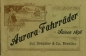 Preview: Aurora bicycle program 1898