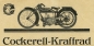 Preview: Cockerell 2 PS Kraftrad Prospekt ca. 1924