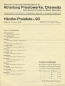 Preview: Presto Preisliste Nr.93 1936