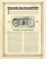 Preview: Orionette Sportmodell 3,5 PS Prospekt 1924