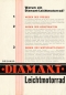 Preview: Diamant Leichtmotorrad Prospekt 1930