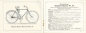 Preview: Banner bicycle program 1927