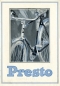 Preview: Presto Fahrrad Programm ca. 1930