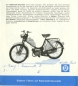 Preview: Rabeneick Fahrrad und Motorrad Prospekt 9.1962