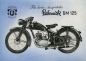 Preview: Rabeneick SM 125 brochure ca. 1950