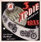 Preview: Ardie program 1933