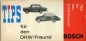 Preview: Bosch Tips für den DKW-Freund ca. 1960
