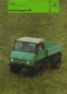 Preview: 8 Mercedes-Benz Unimog Prospekte 1980er Jahre