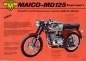 Preview: Maico MD 125 Supersport Prospekt ca. 1970