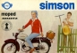 Preview: Simson Moped Spatz SR 4-1 Prospekt 1965