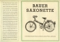 Preview: Bauer Saxonette Prospekt ca. 1939