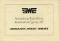 Preview: HWE Programm ca. 1950