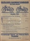 Preview: Excelsior Kleinmotorrad brochure 1932